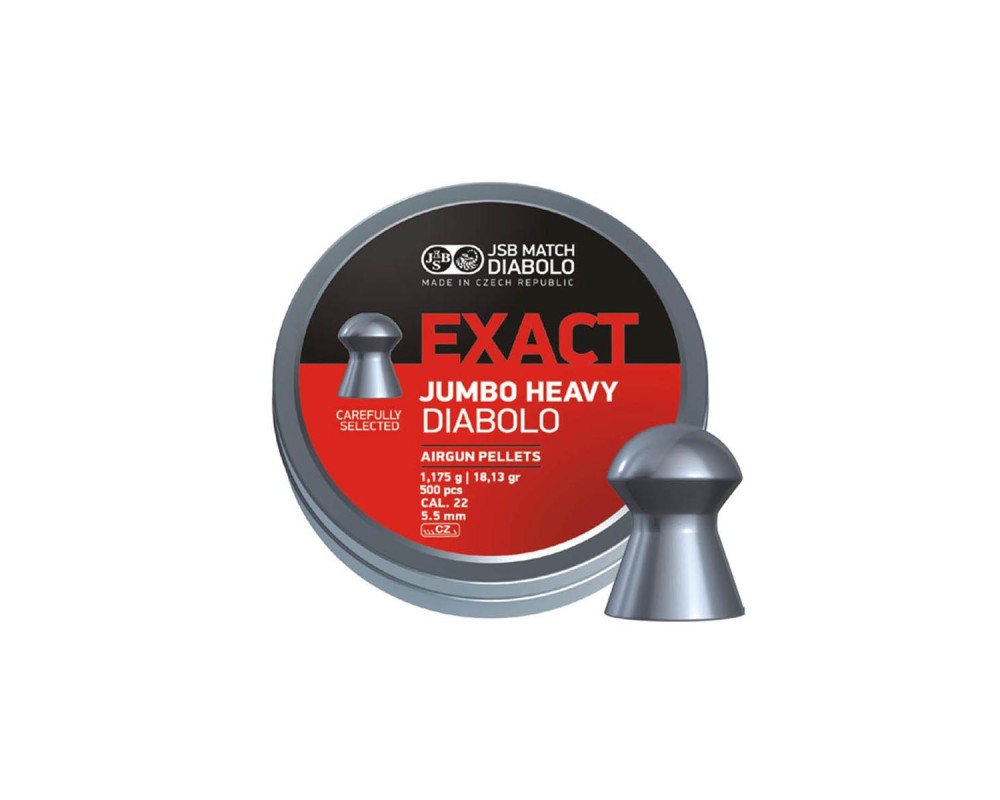 JSB DIABOLO EXACT JUMBO HEAVY .22