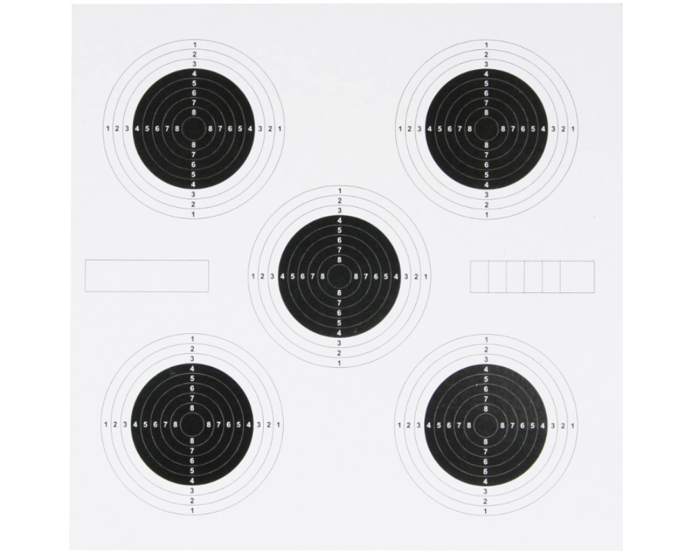 Jack Pyke Target Card 25 Yards