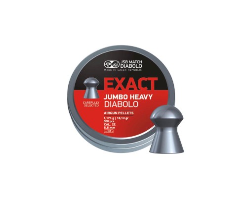 JSB DIABOLO EXACT JUMBO HEAVY .22